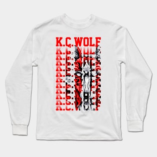 KANSAS CHIEFS WOLF Long Sleeve T-Shirt